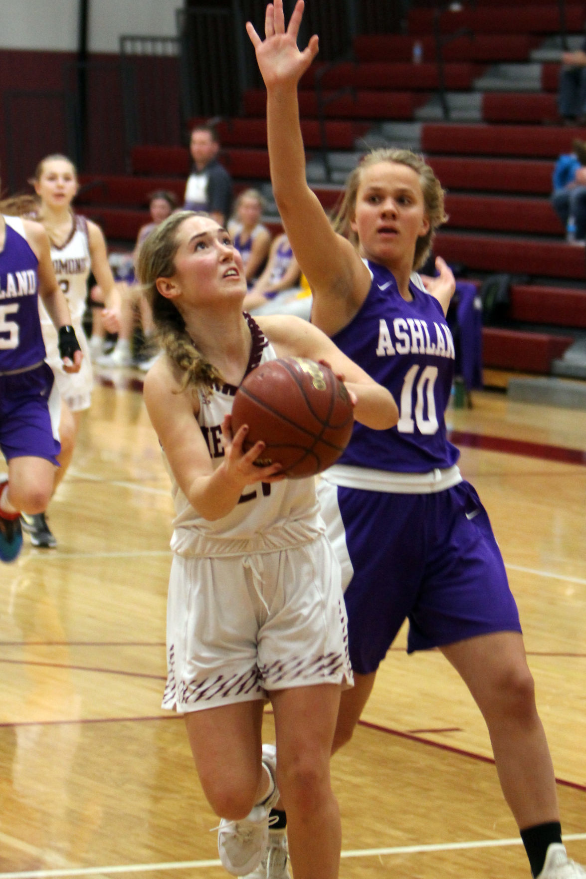 Ashland at Menomonie girls basketball 12-27-19